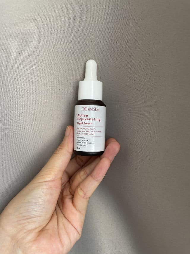 ElsheSkin Active Rejuvenating Night Serum review photo by funskincare