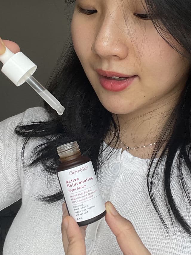 ElsheSkin Active Rejuvenating Night Serum review photo by funskincare
