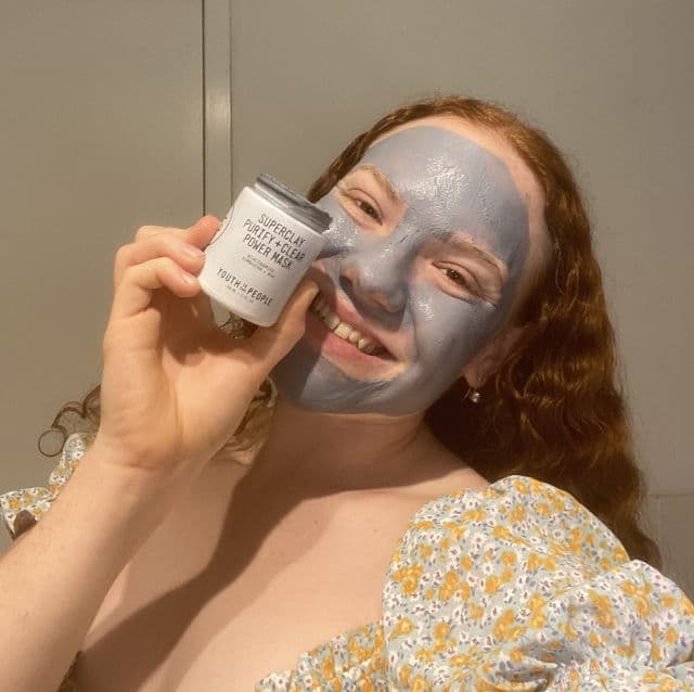Youth To The People Superclay Purify + Clear Power Mask review photo by skincareaddictaus