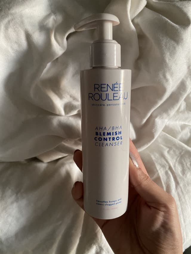 Renée Rouleau AHA/BHA Blemish Control Cleanser review photo by geralorentas