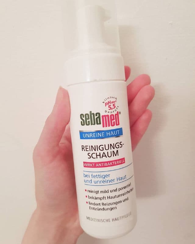 Sebamed Clear Face Antibacterial Cleansing Foam review photo by glowandsunshine