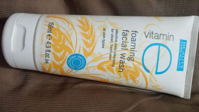 Beauty Formulas Vitamin E Foaming Facial Wash review photo by Mewy