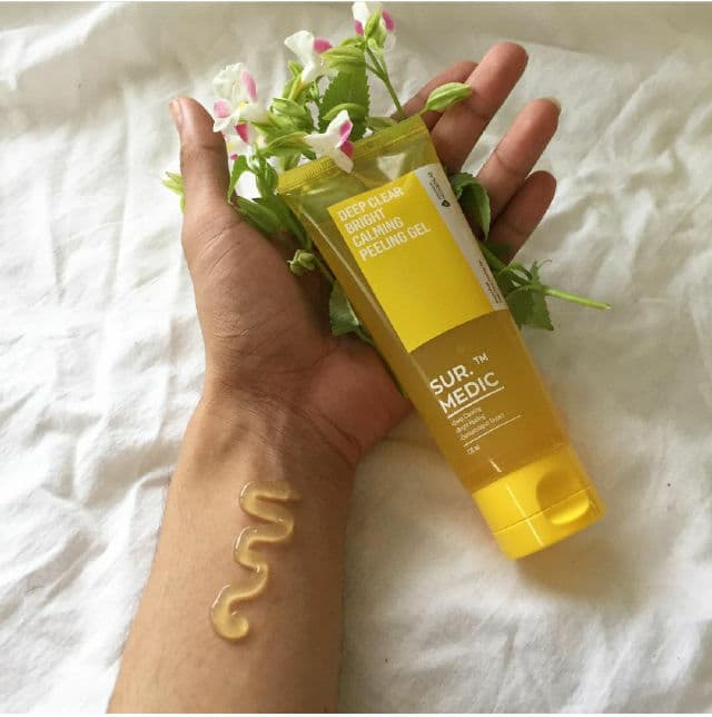 SUR.MEDIC Deep Clear Bright Calming Peeling Gel review photo by skincarebylyner