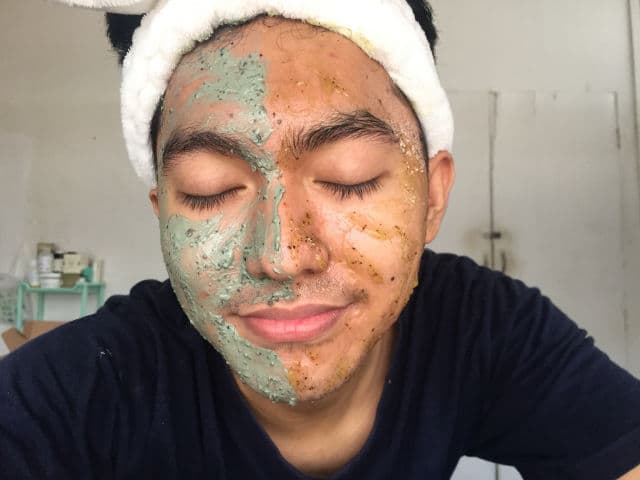 AXIS-Y Mugwort Pore Clarifying Wash Off Pack review photo by skincarebylyner