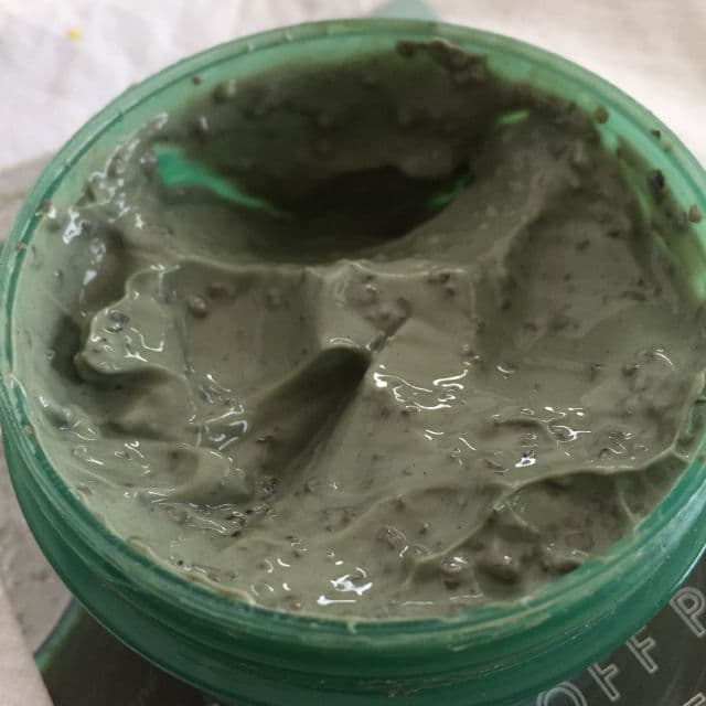 AXIS-Y Mugwort Pore Clarifying Wash Off Pack review photo by skincarebylyner