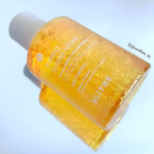 BLITHE Patting Splash Mask - Yellow Citrus & Honey review photo by glowwithmesg