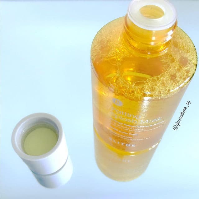 BLITHE Patting Splash Mask - Yellow Citrus & Honey review photo by glowwithmesg