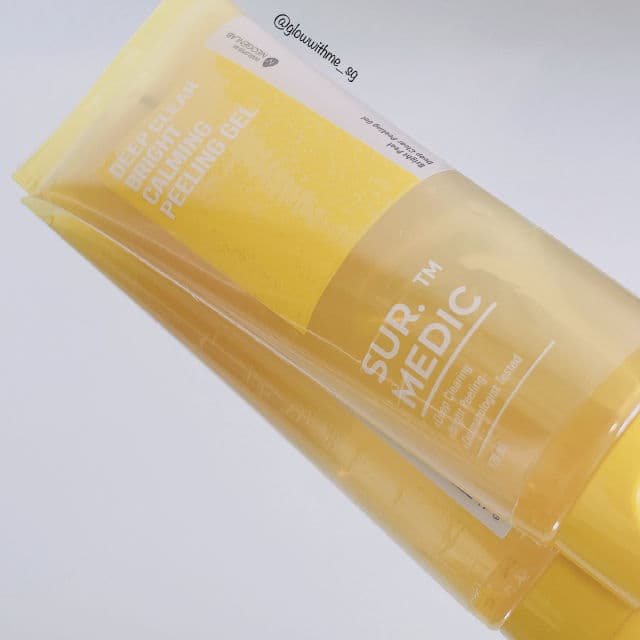SUR.MEDIC Deep Clear Bright Calming Peeling Gel review photo by glowwithmesg
