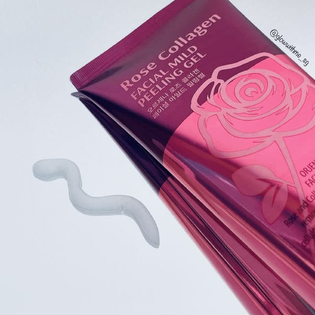 Orjena Rose Collagen Facial Mild Peeling Gel review photo by glowwithmesg
