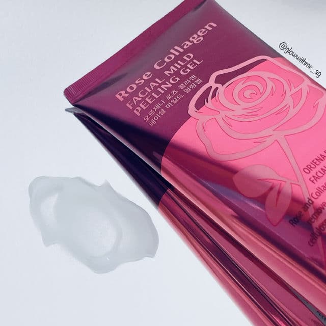 Orjena Rose Collagen Facial Mild Peeling Gel review photo by glowwithmesg