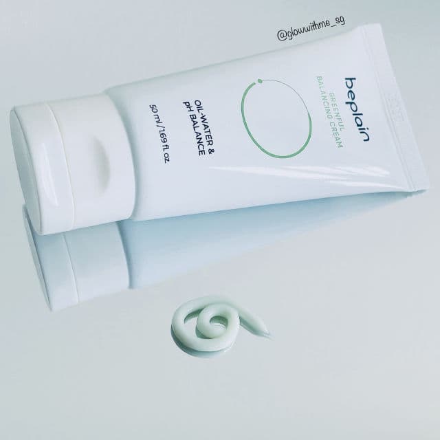 Beplain Greenful Balancing Cream review photo by glowwithmesg