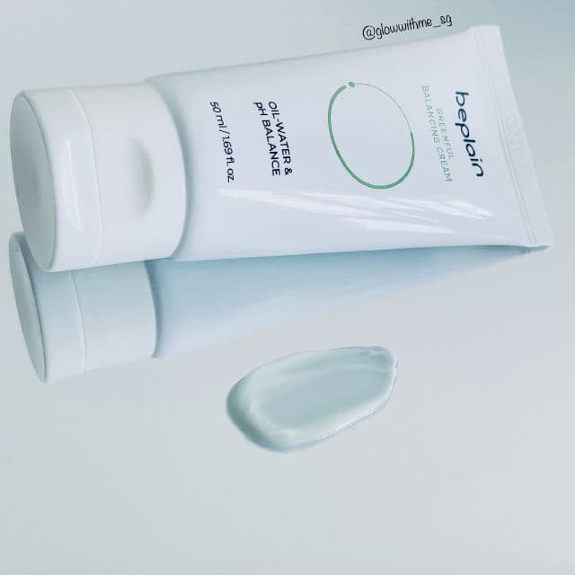 Beplain Greenful Balancing Cream review photo by glowwithmesg