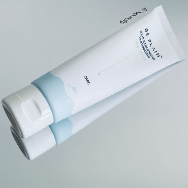 Beplain Clean Ocean Non-Nano Mild Sunscreen SPF50+ PA++++ review photo by glowwithmesg