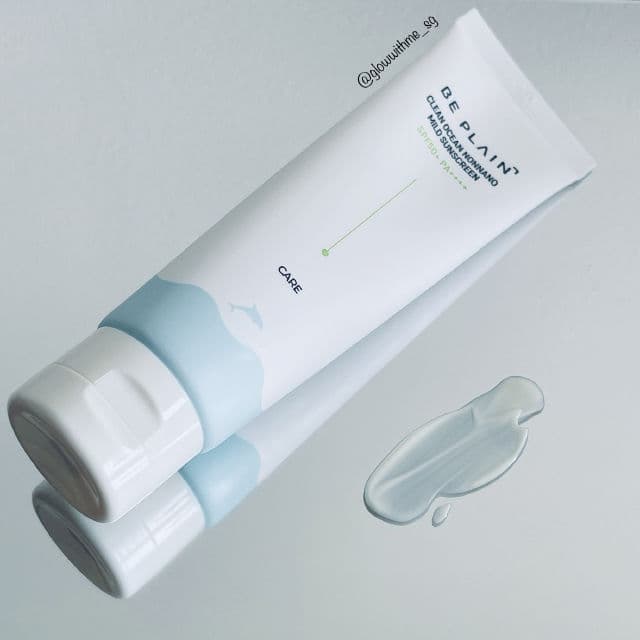 Beplain Clean Ocean Non-Nano Mild Sunscreen SPF50+ PA++++ review photo by glowwithmesg