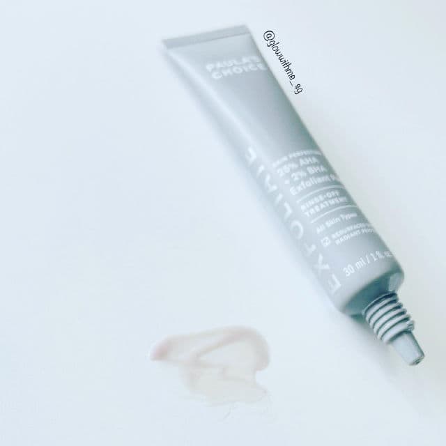 Paula's Choice SKIN PERFECTING 25% AHA + 2% BHA Exfoliant Peel review photo by glowwithmesg