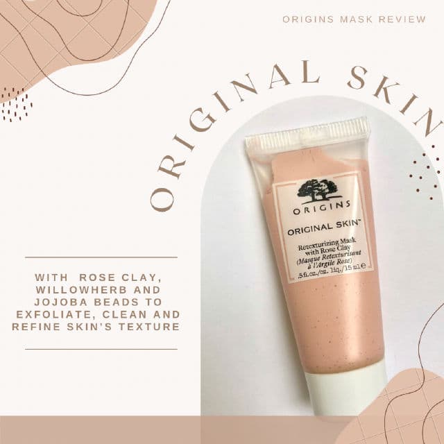 Origins Original Skin Retexturizing Mask with Rose Clay review photo by glowwithwhit