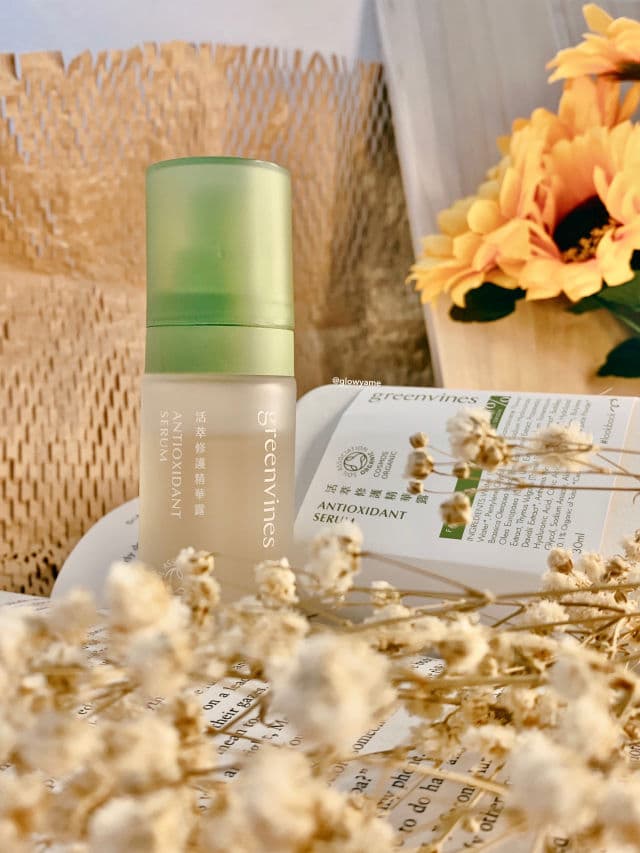 Greenvines Know More Luminosity Serum review photo by glowyame