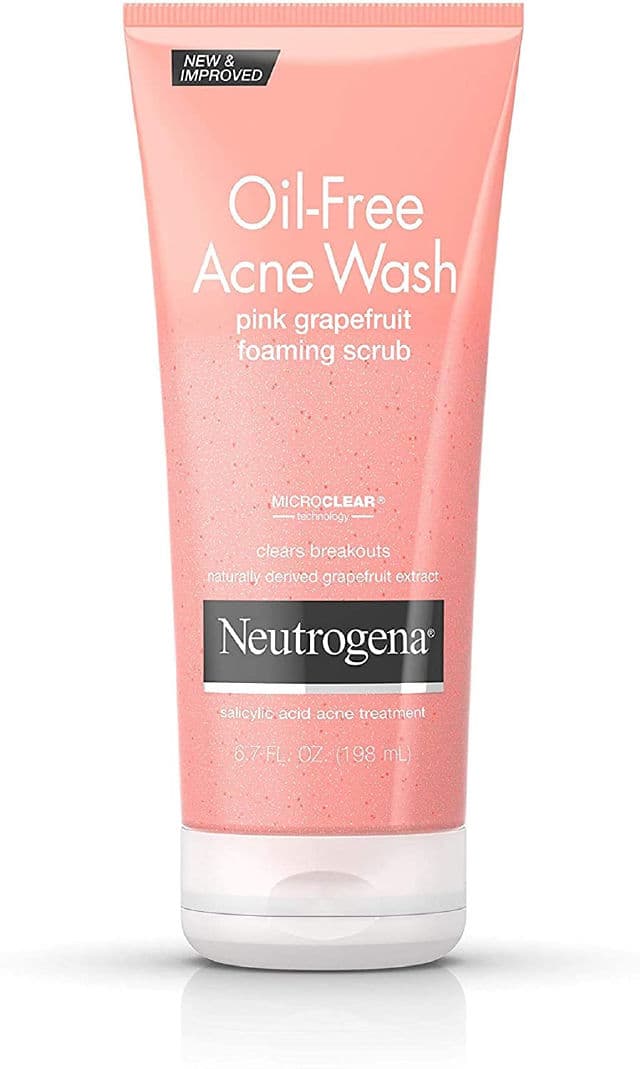 Neutrogena Oil-Free Acne Wash Pink Grapefruit Foaming Scrub review photo by gracie97