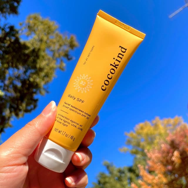 Cocokind Daily SPF review photo by greasyandglowing