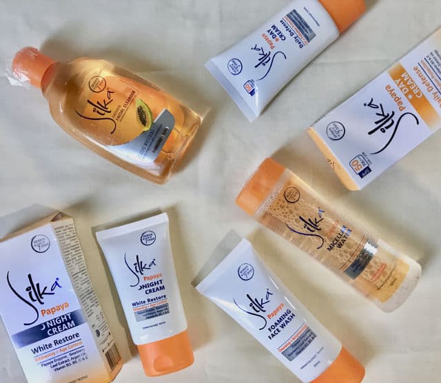 Silka Papaya Facial Cleanser review photo by gweniithannah