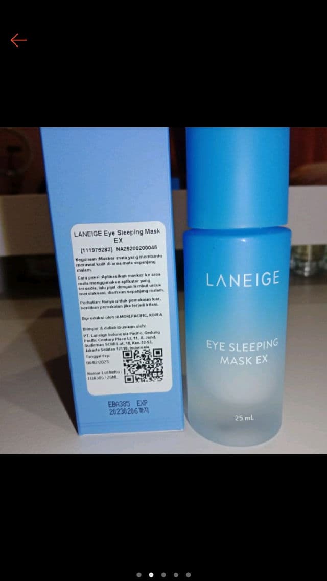 Laneige Eye Sleeping Mask review photo by hadie06
