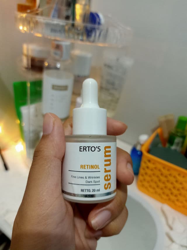 ERTO'S Retinol Serum review photo by hafiidda