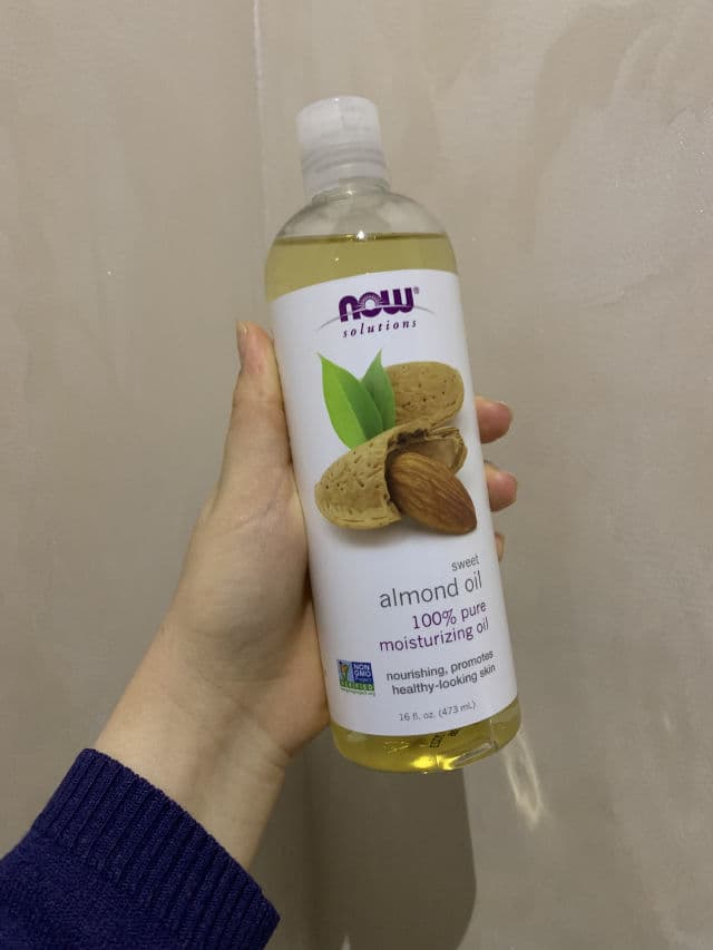Now Solutions Almond Oil review photo by hajarkhayri