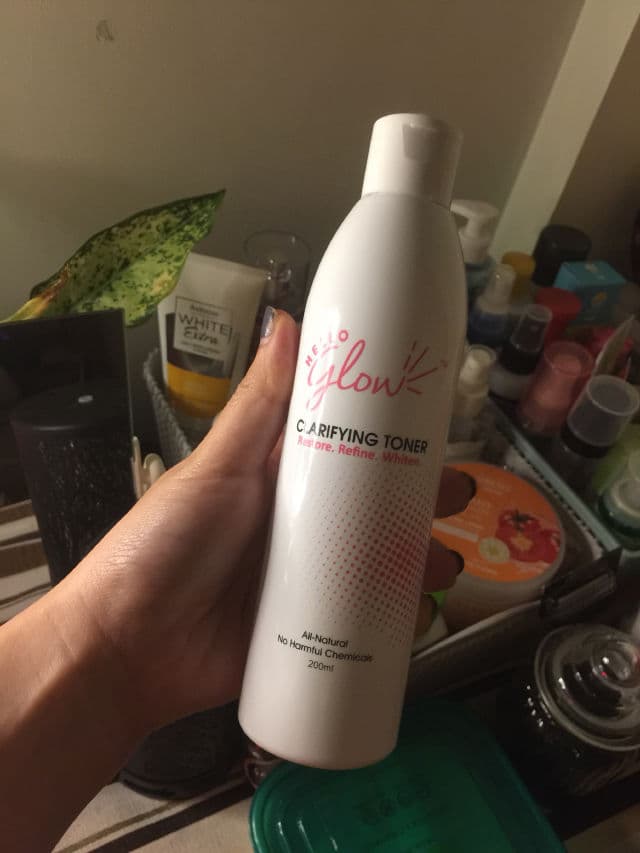 Hello Glow Clarifying Toner review photo by hannaloise