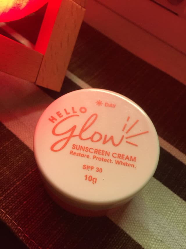 Hello Glow Sunscreen Cream review photo by hannaloise