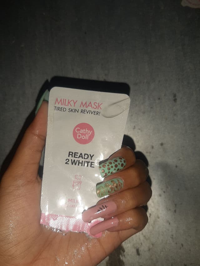 Cathy Doll Ready 2 White Milky White Cream Pack  review photo by hannamils