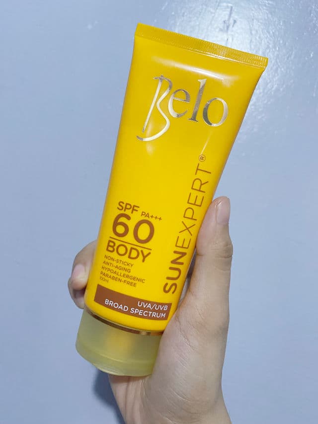 Belo Essentials Sunexpert Body Shield SPF60 AND PA+++ review photo by hapiyatot