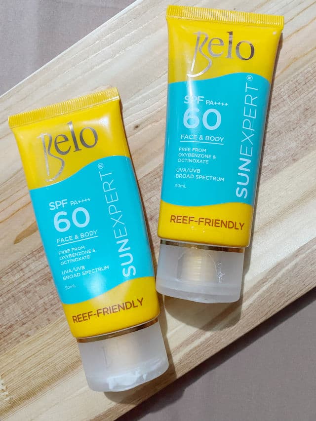 Belo Essentials SunExpert Reef-friendly Sunscreen SPF 60+ PA++++ review photo by hapiyatot
