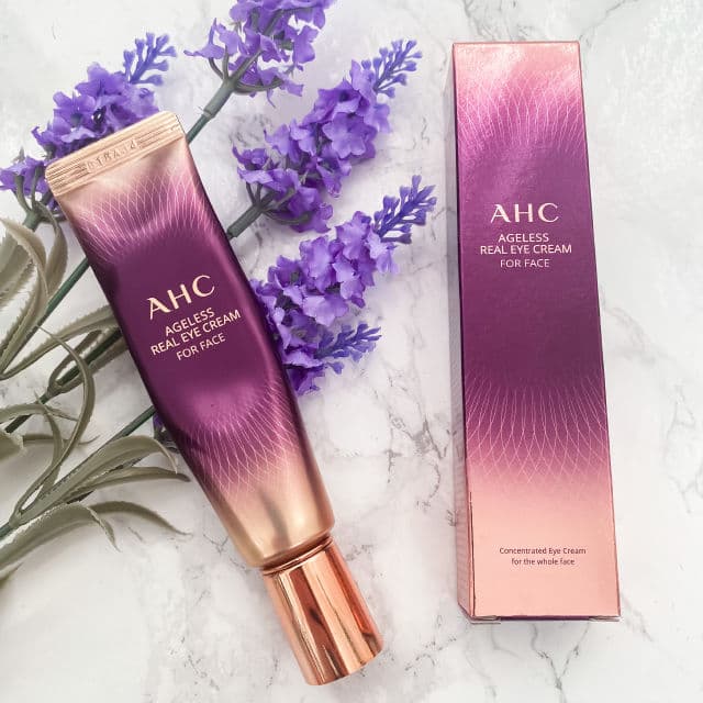 AHC Ageless Real Eye Cream For Face review photo by happyxseoul