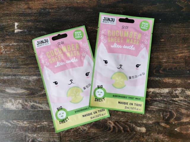 JiinJu Beauty Ultra Soothe Cucumber Sheet Mask review photo by hashiskincare