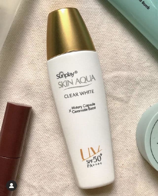 Sunplay Skin Aqua Clear White SPF50+ PA+++ review photo by haveaniceday