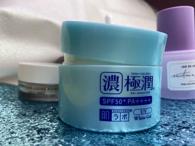 Hada Labo Koi-Gokujyun UV White Gel SPF 50+ PA++++ review photo by mcbrz