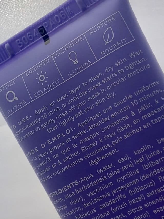 Generation Skin Ultra Violet Brightening Purple Clay Mask review photo by mcbrz