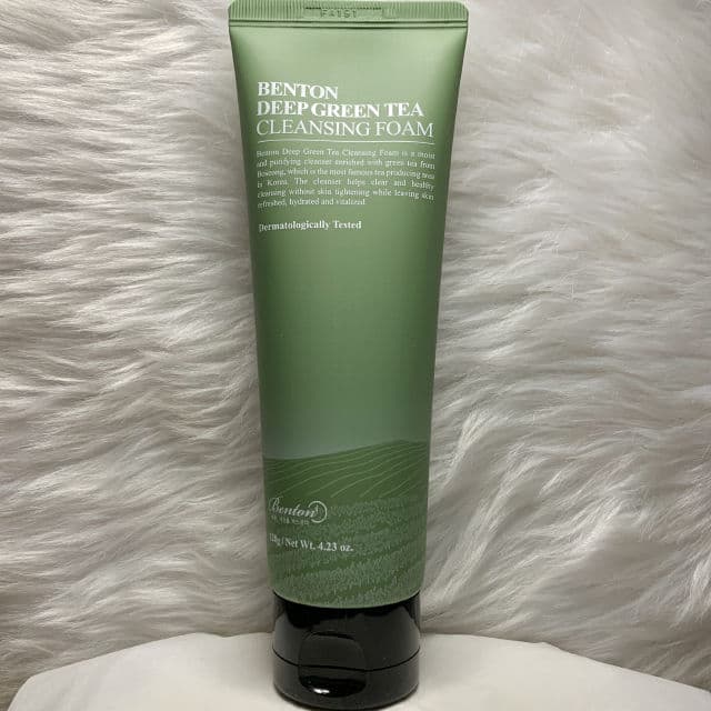 BENTON Deep Green Tea Cleansing Foam review photo by heyitslael