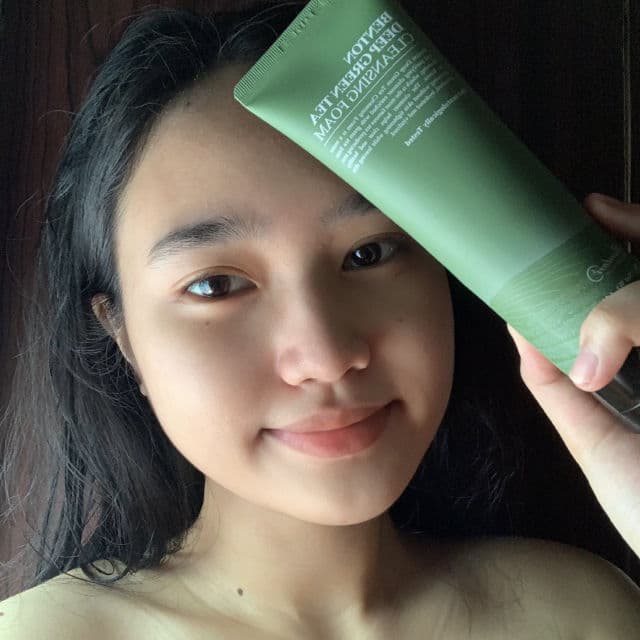 BENTON Deep Green Tea Cleansing Foam review photo by heyitslael
