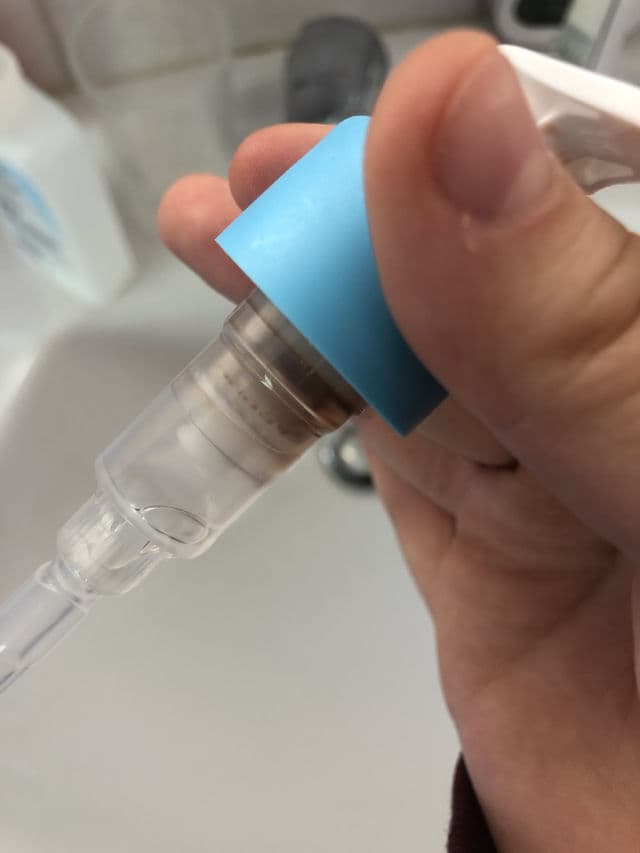 CeraVe SA Smoothing Cleanser review photo by hina
