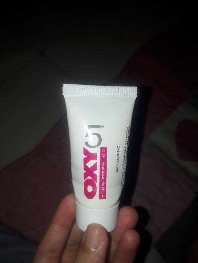 OXY 5 Acne Pimple Medication review photo by hira71