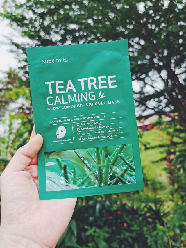 Some By Mi Tea Tree Calming Glow Luminous Ampoule Mask review photo by htebbethhteb
