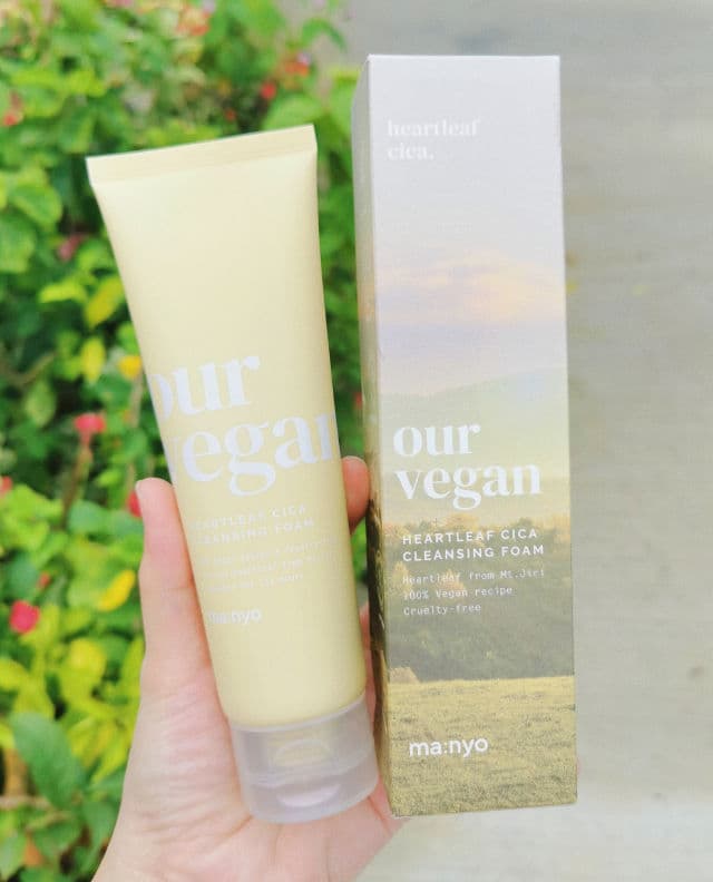 manyo Our Vegan Heartleaf Cica Cleansing Foam review photo by htebbethhteb