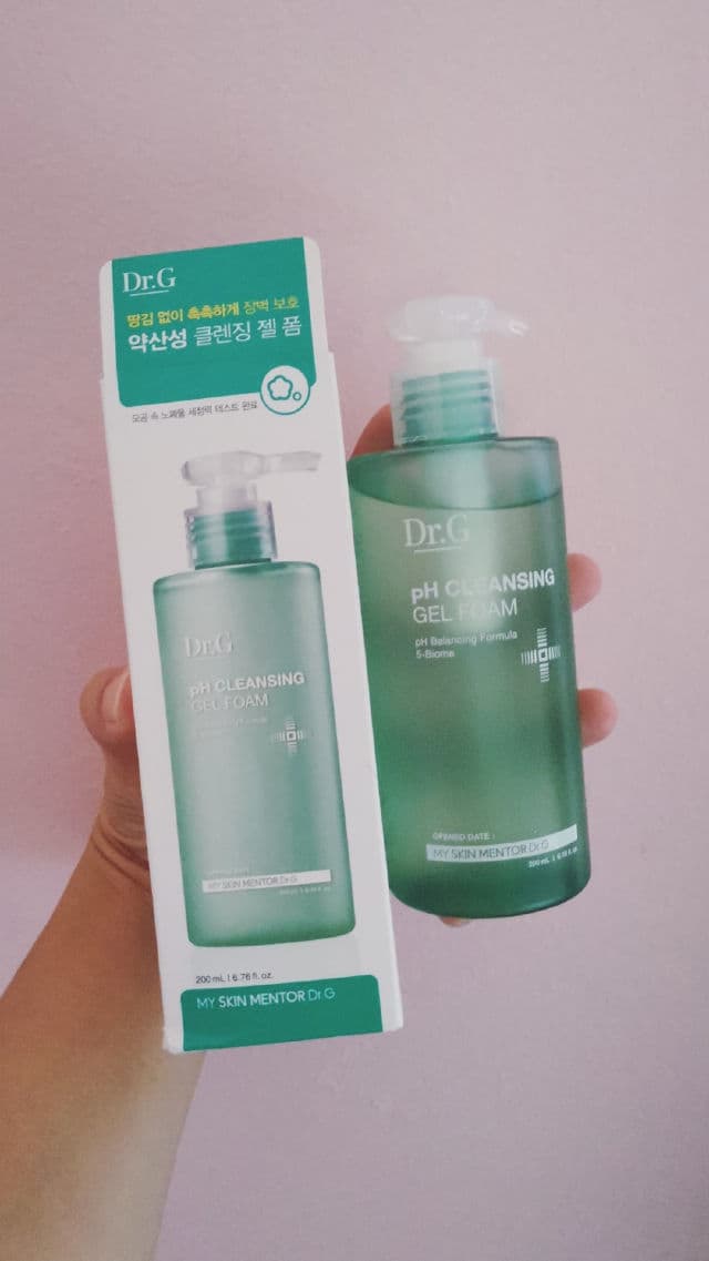 DR.G pH Cleansing Gel Foam review photo by huaymin37