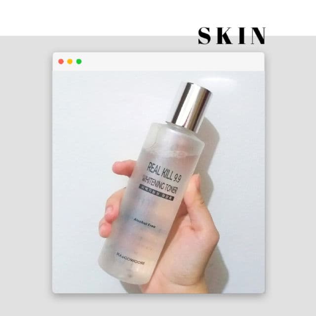 RA & Gowoori Real Kill 9.9 Whitening Toner review photo by hygeiaskn