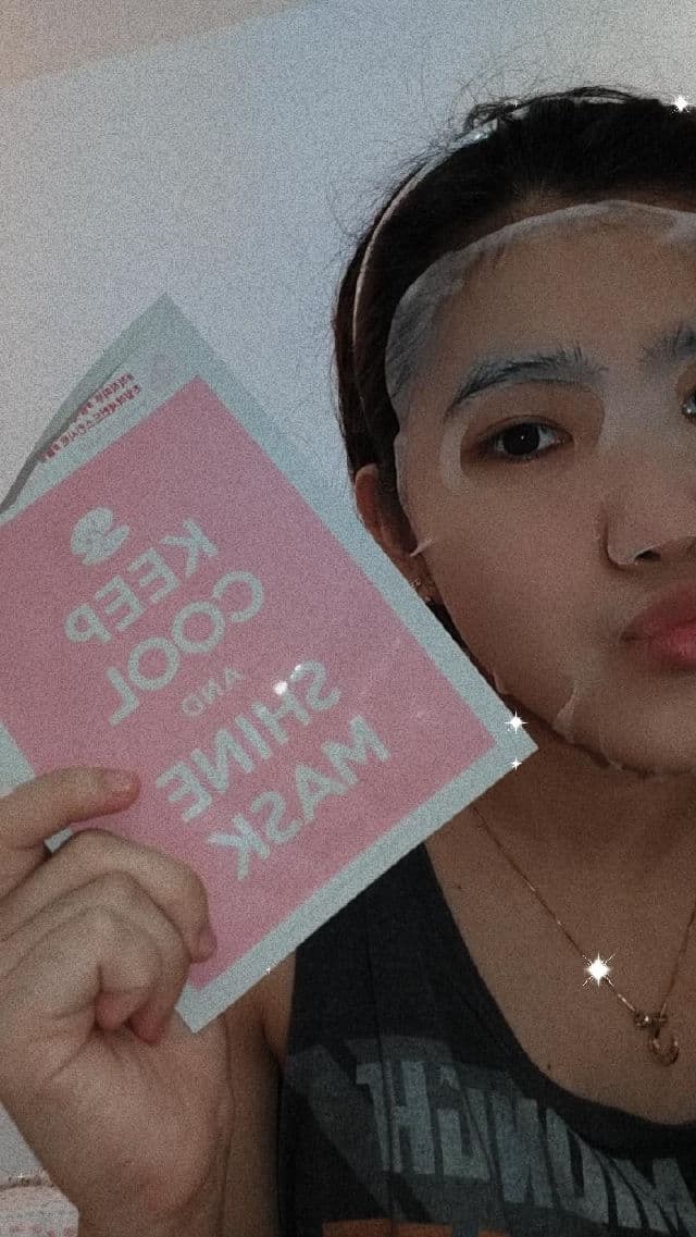 Keep Cool Keep Cool and Let Shine Intensive Whitening Second Skin Mask review photo by hygeiaskn