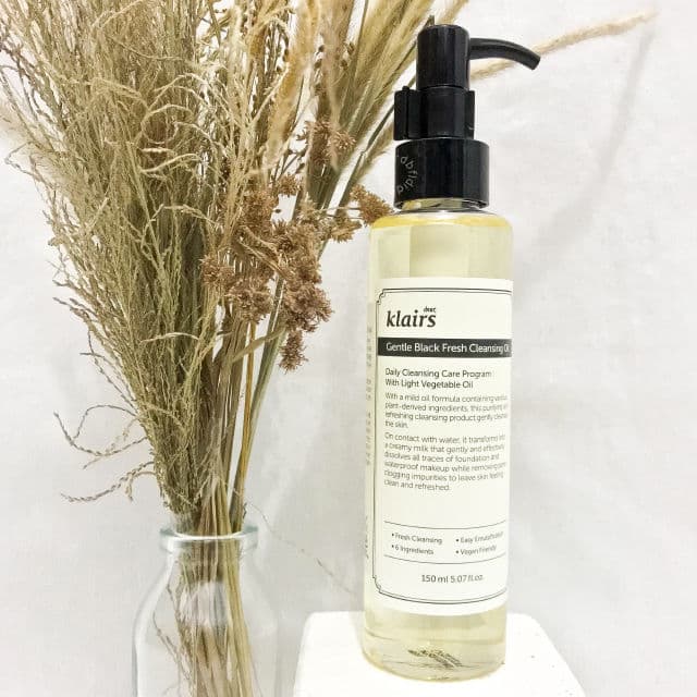 Dear, Klairs Gentle Black Fresh Cleansing Oil review photo by hyulieronic
