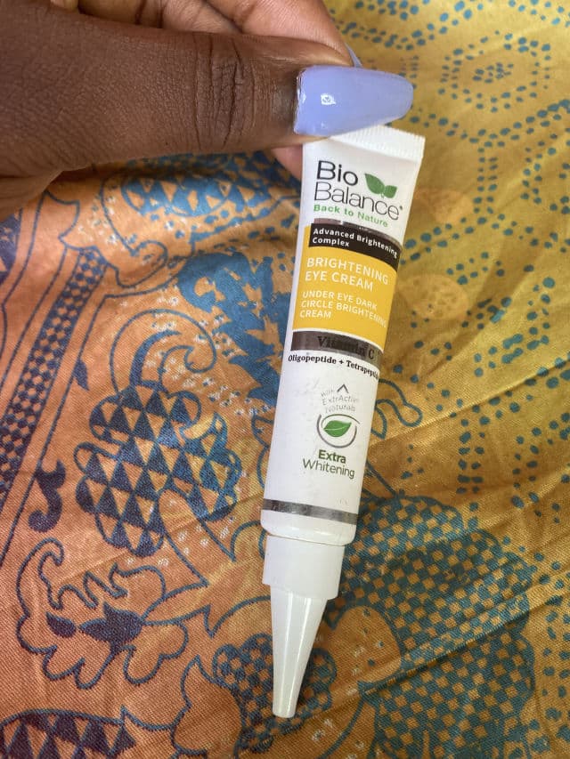 BioBalance Brightening Eye Cream review photo by iUzunma