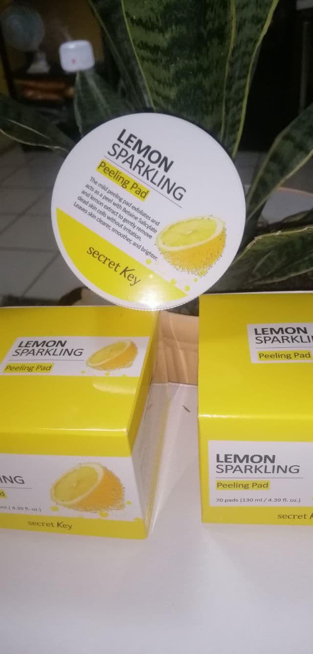 SECRET KEY Lemon Sparkling Peeling Pad review photo by ianloverasm