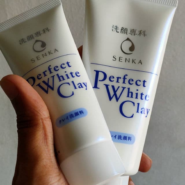 Shiseido Senka Perfect White Clay review photo by skinvenue